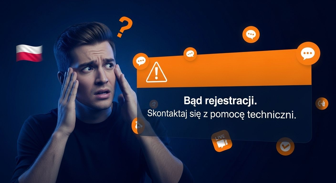 Rozwiązywanie problemów z rejestracją registration problem